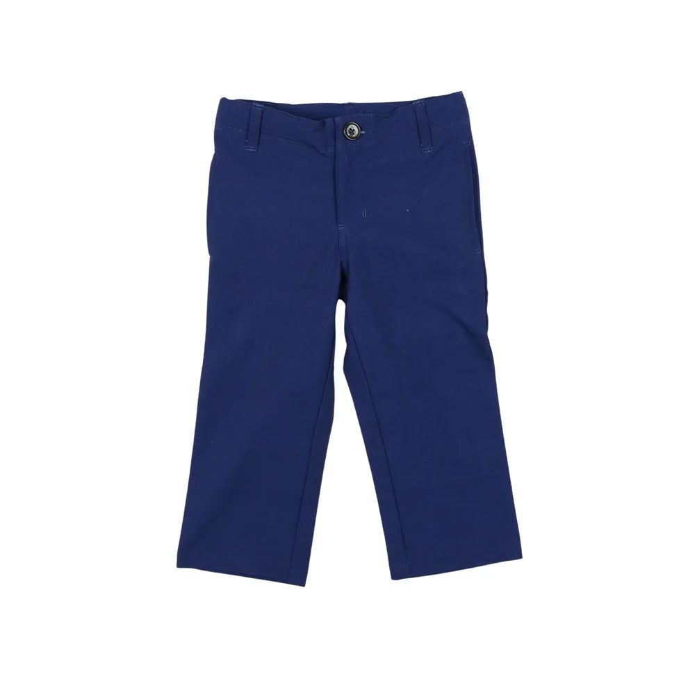 Everyday Navy Performance Pants – Boys Boot-Cut Pants