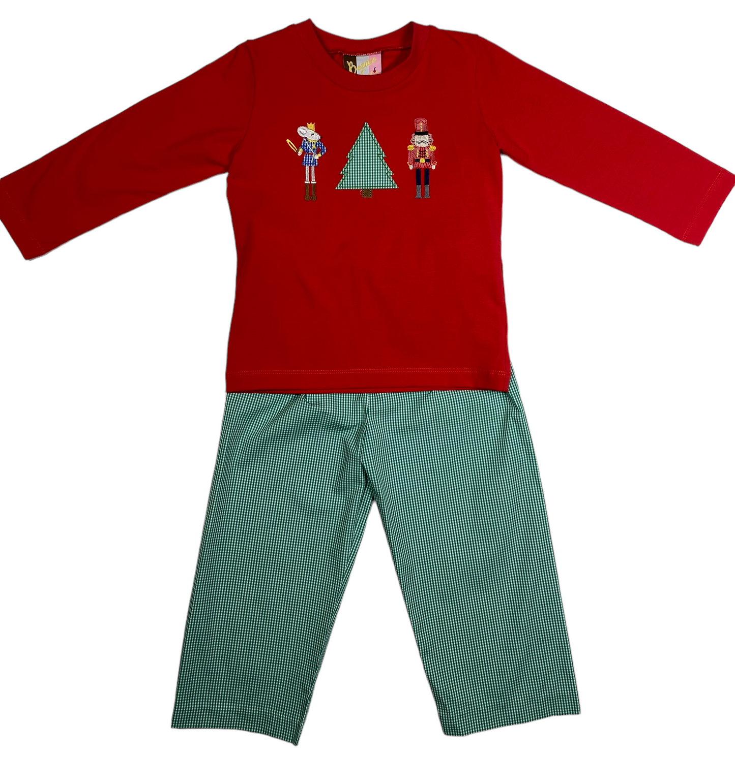 Nutcracker Applique Boys Pant Set