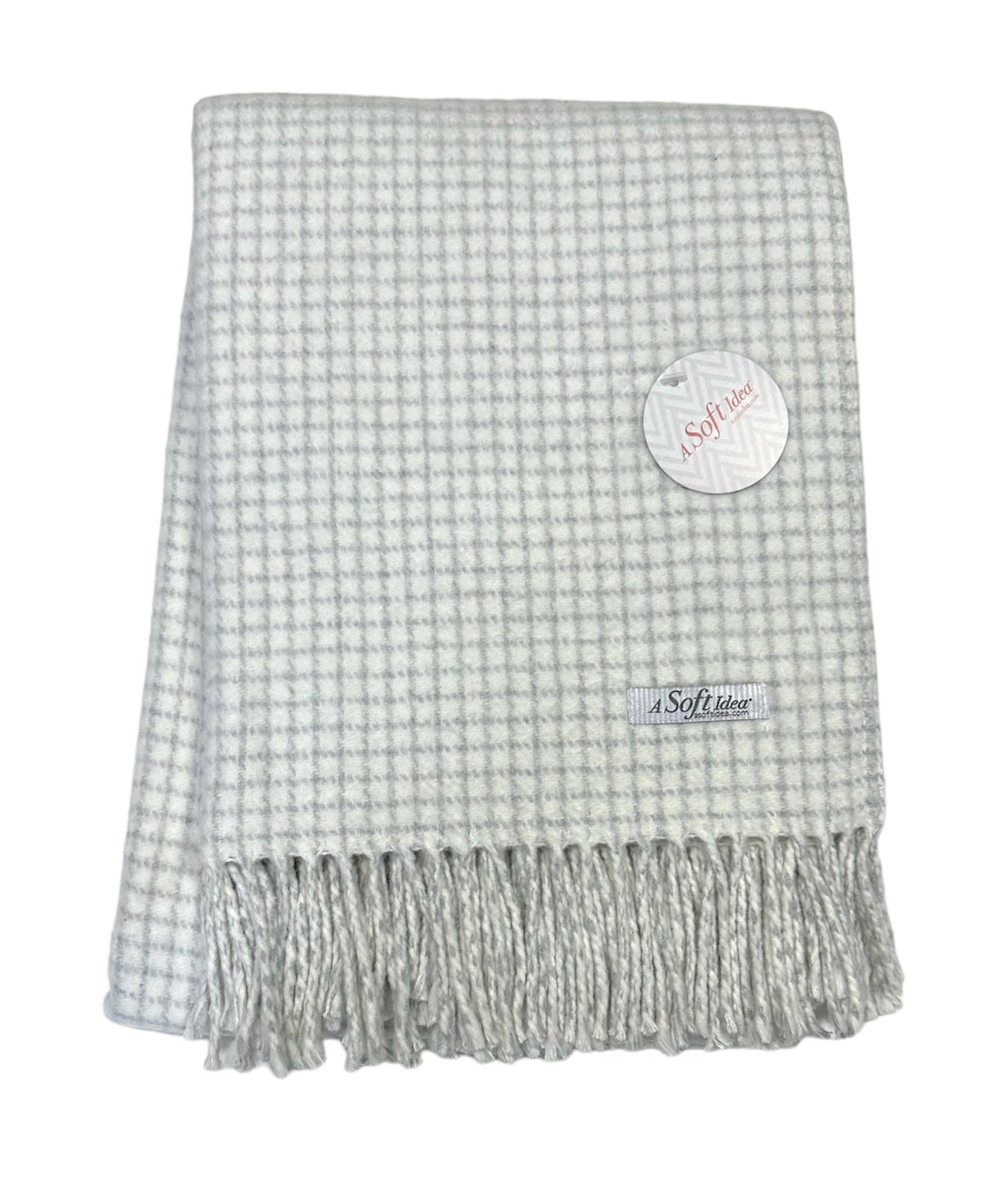 Small Check Pattern Throw
