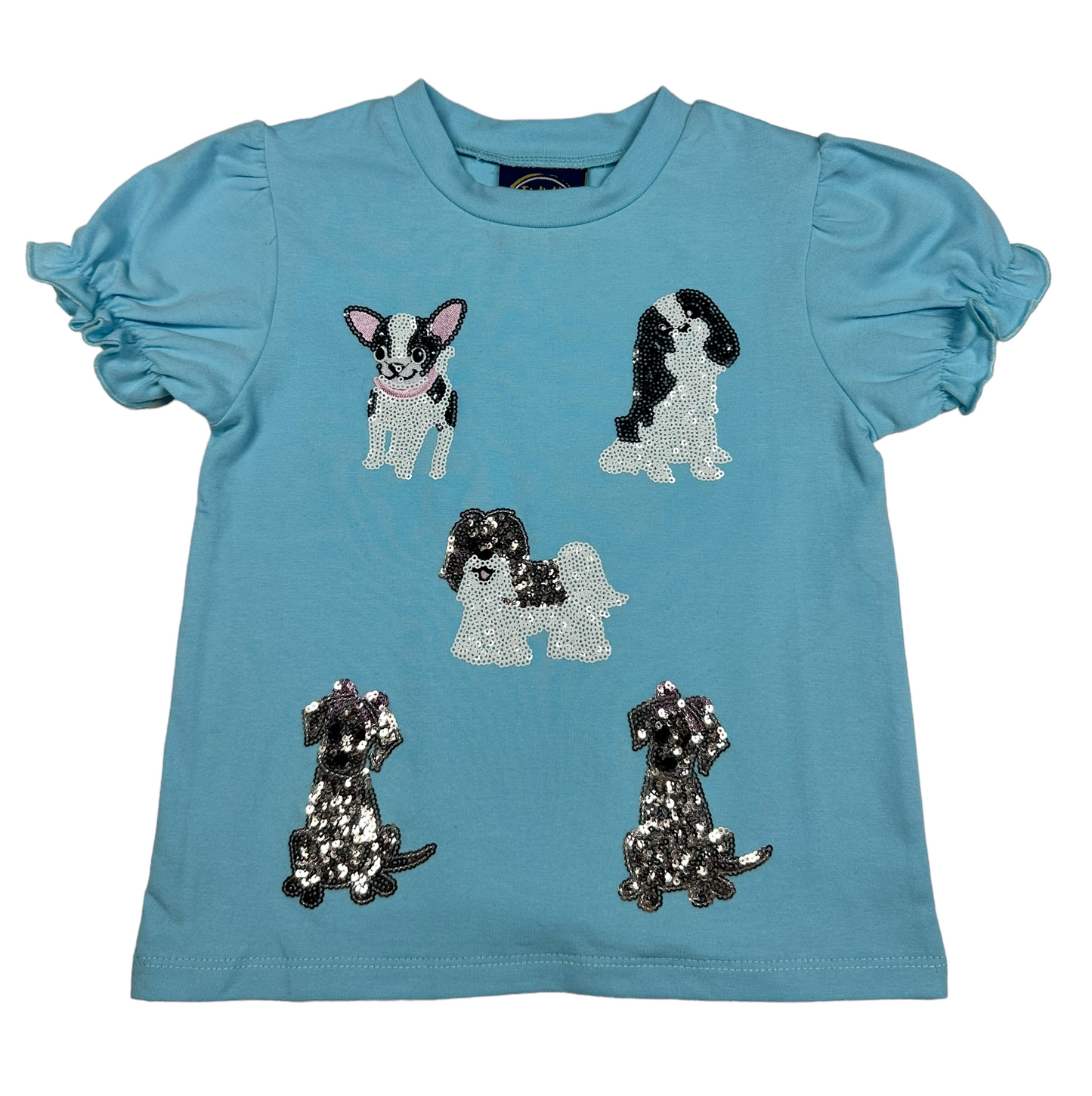 Girls' Sequin Puppy Shirt