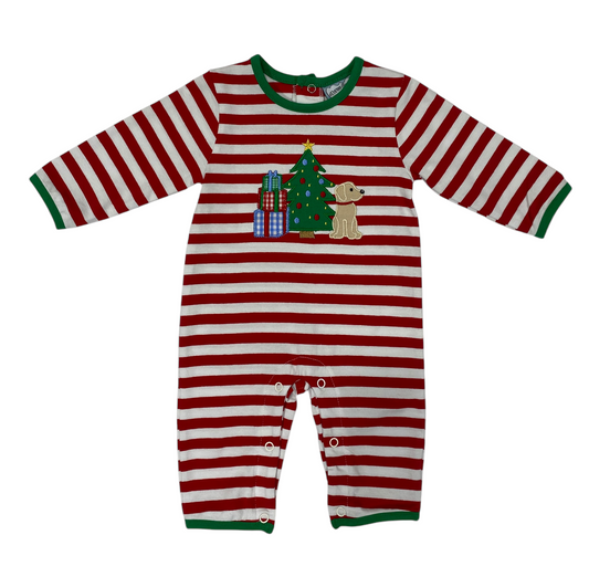 Christmas Morning Boys Romper