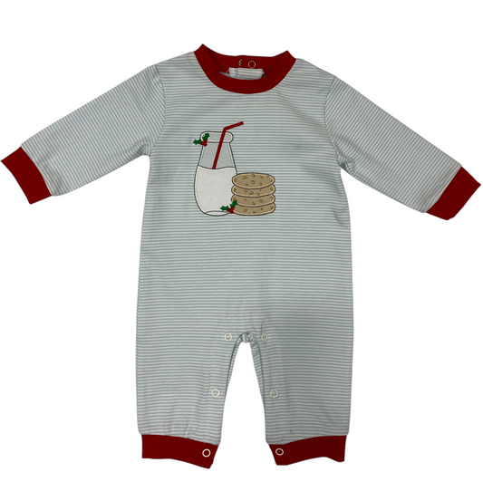 Milk & Cookies Boys Romper