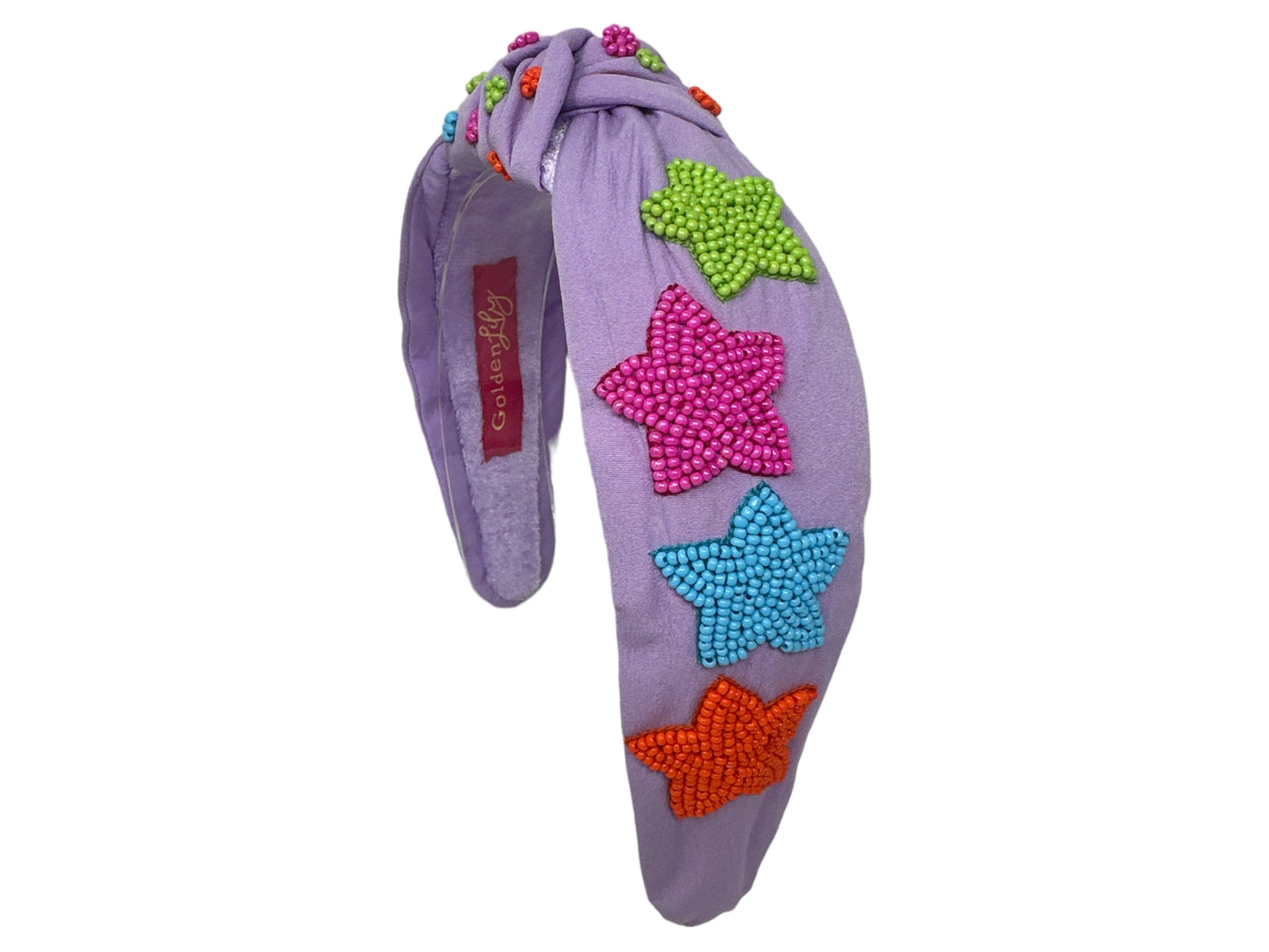 Headband Knot - Multi Star - Lavender