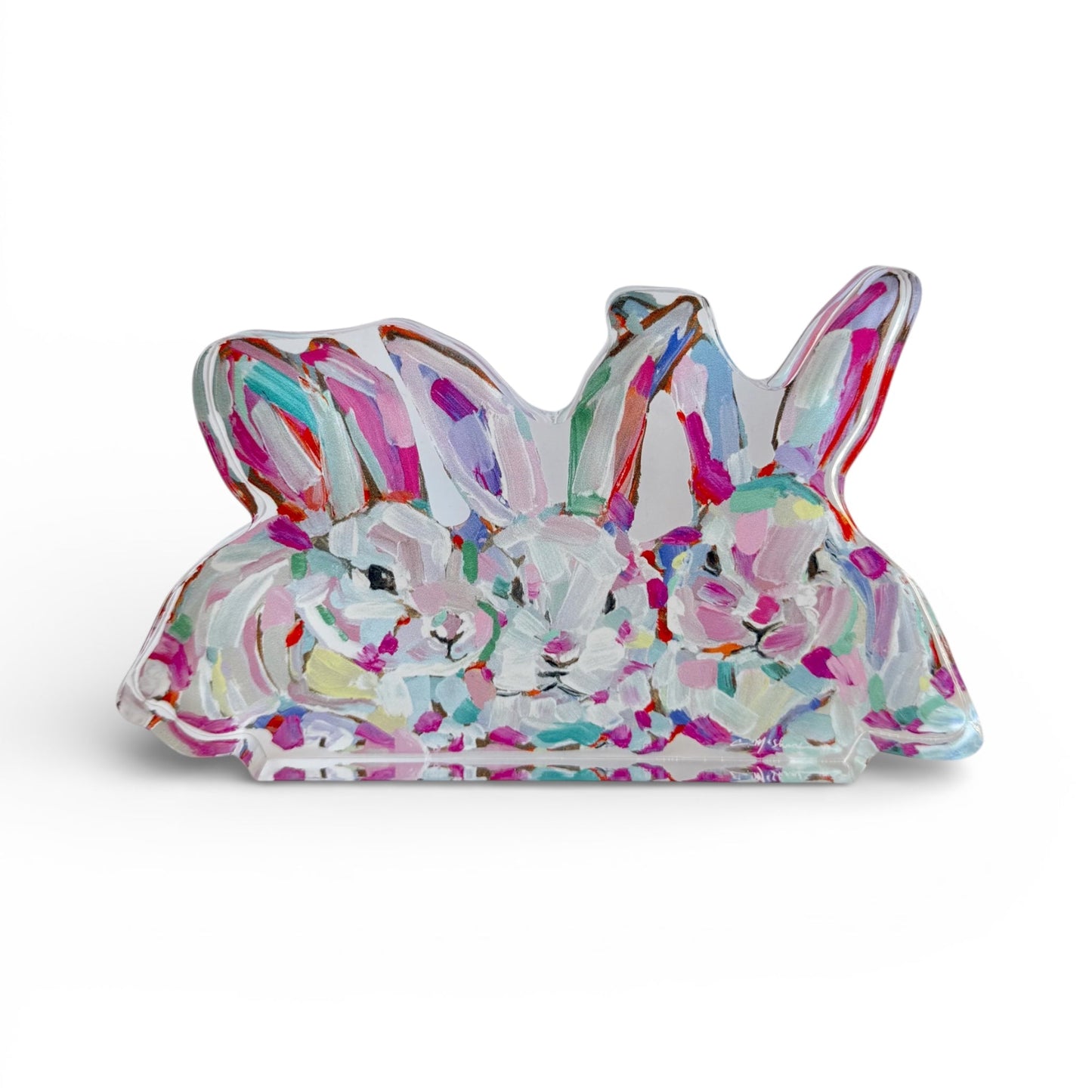 Hip Hap Hop Bunny Acrylic Tabletop Art