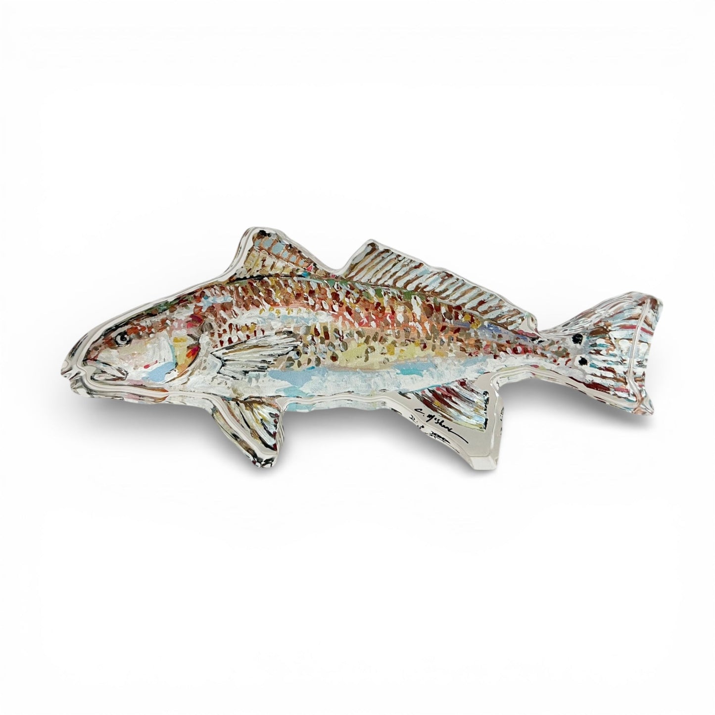 Redfish Acrylic Tabletop Art
