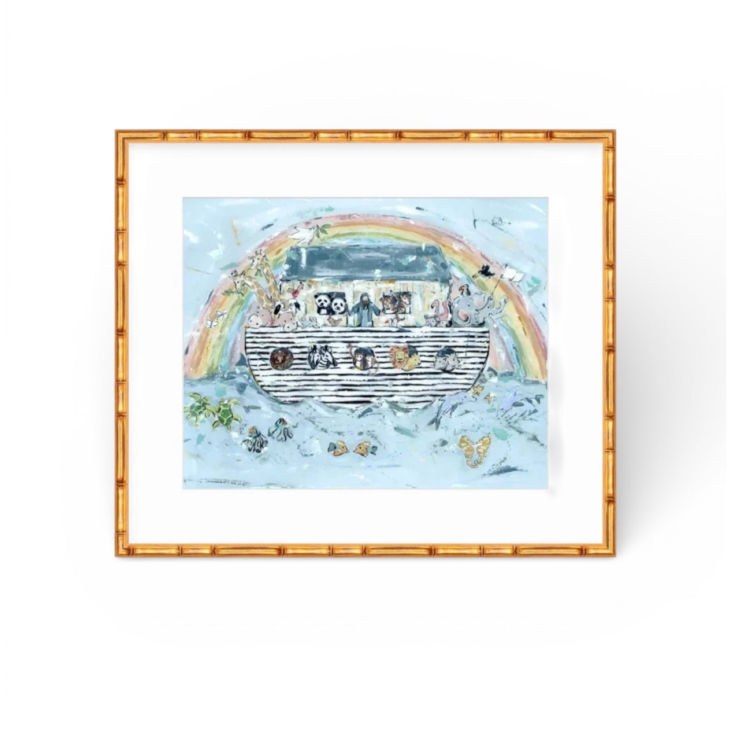 Noah's ark I Nursery Fine Art Print