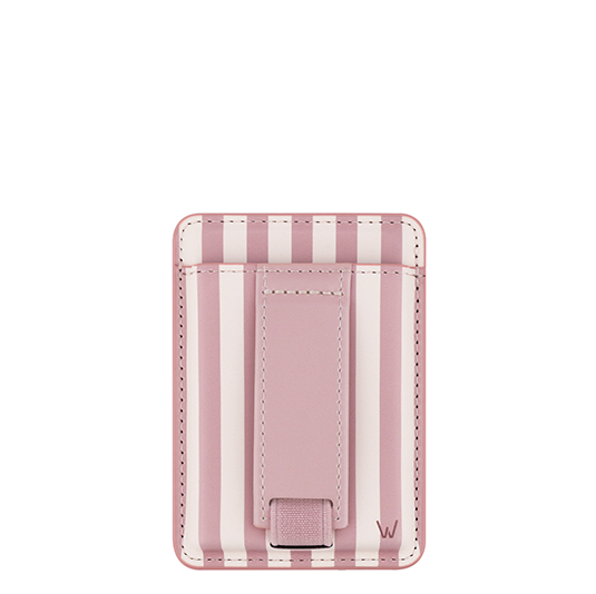 Pink Cabana Magnetic Wallet