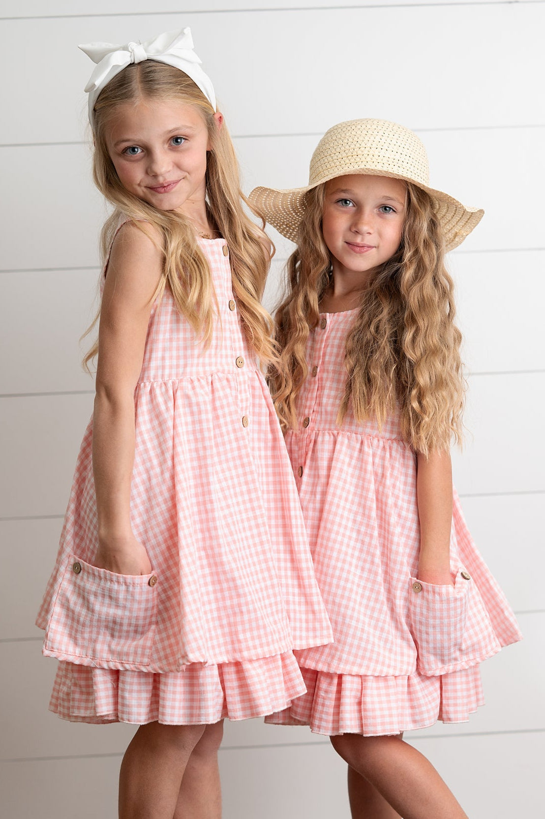 Pink Gingham Dress