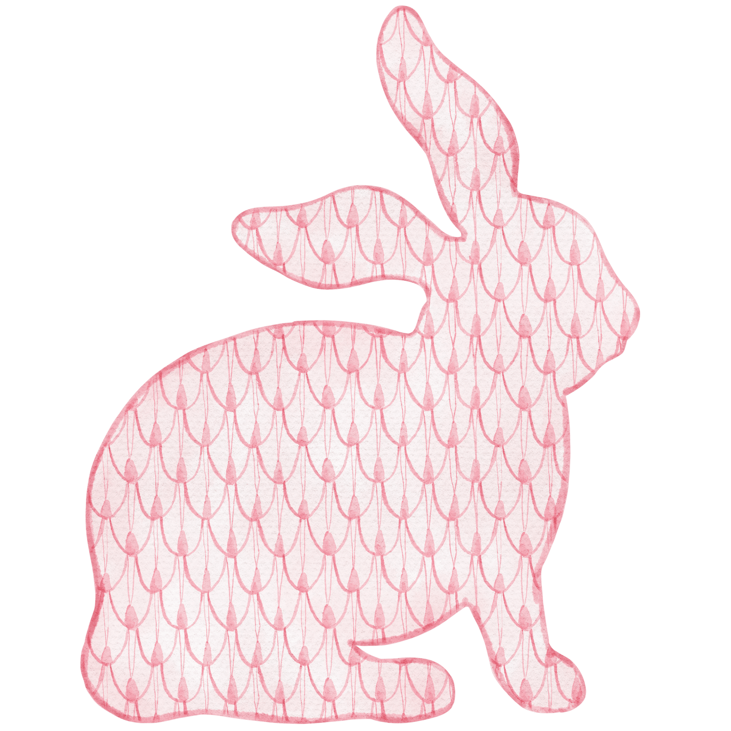 Heirloom Bunny Reversible Door Hanger