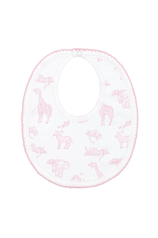 Pink Safari Bib