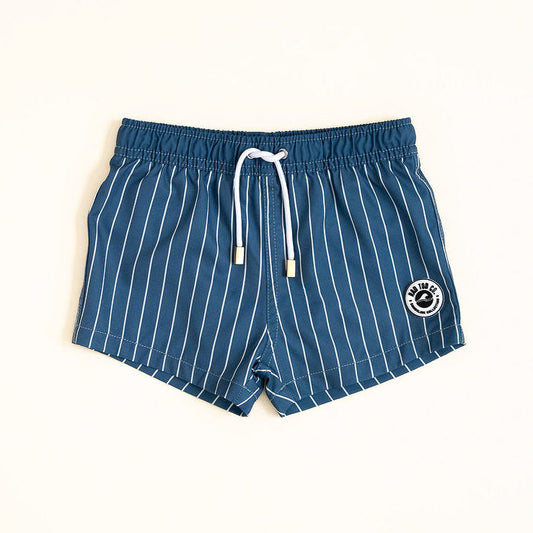 PINSTRIPE BLUE SWIMMIE