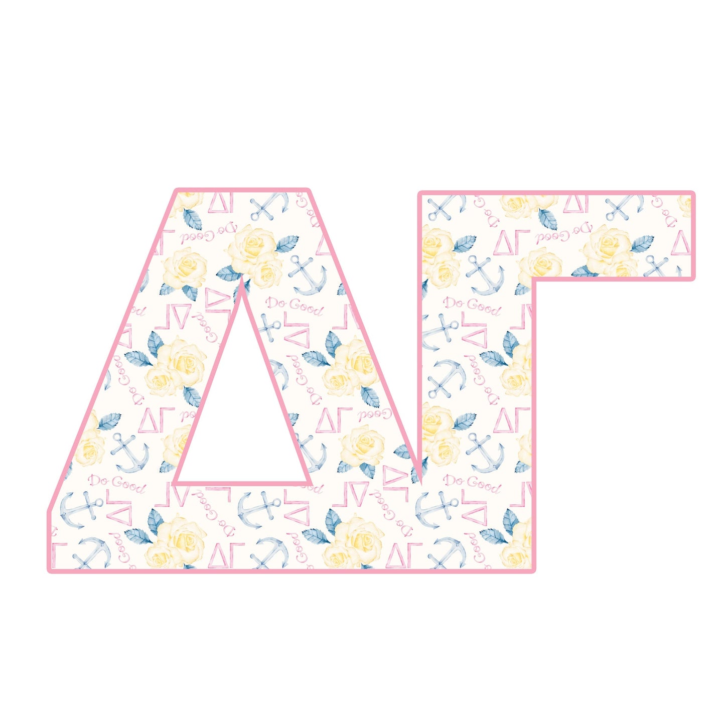 Delta Gamma Door Hanger