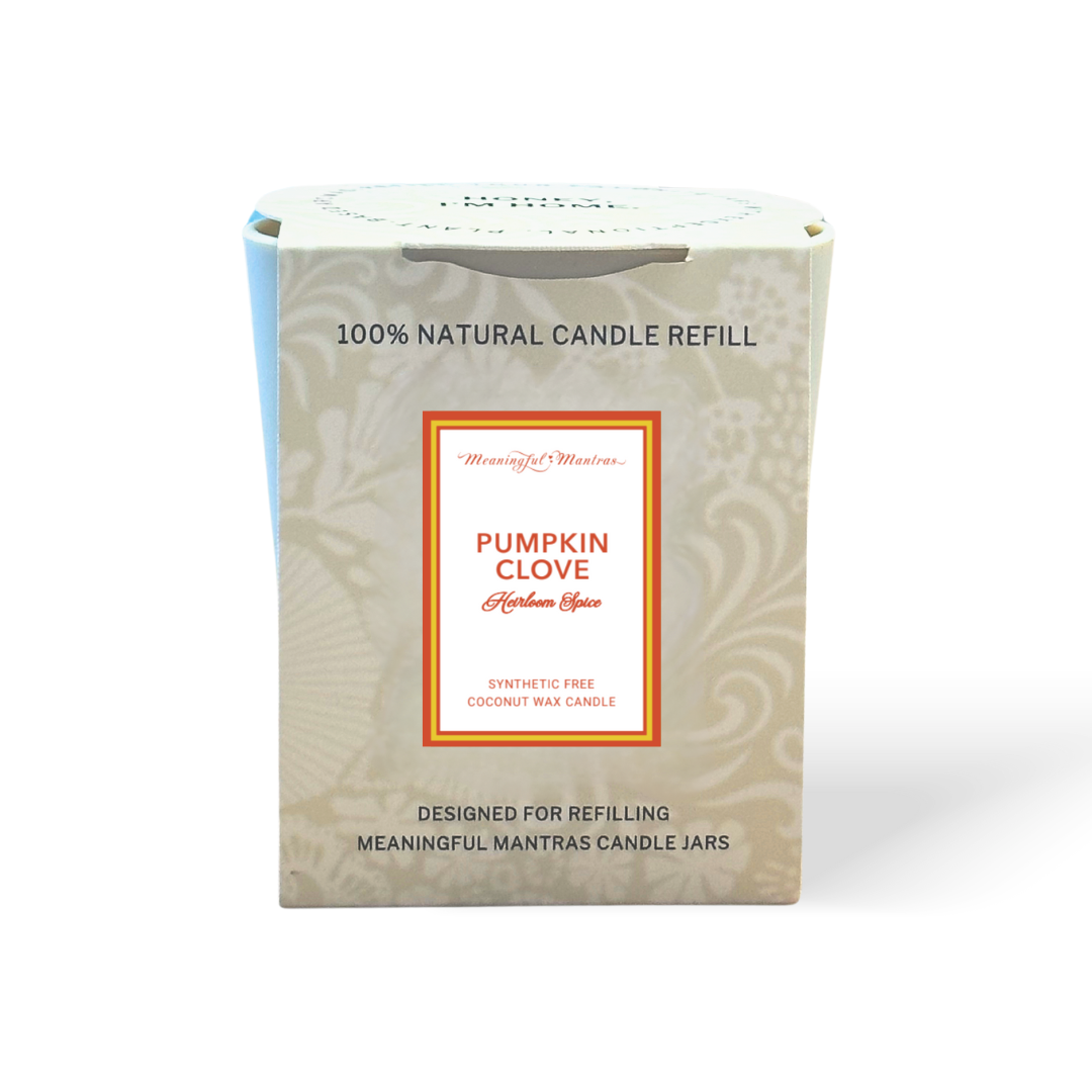 Pumpkin Clove Natural Candle 8oz Kaia Collection Refill