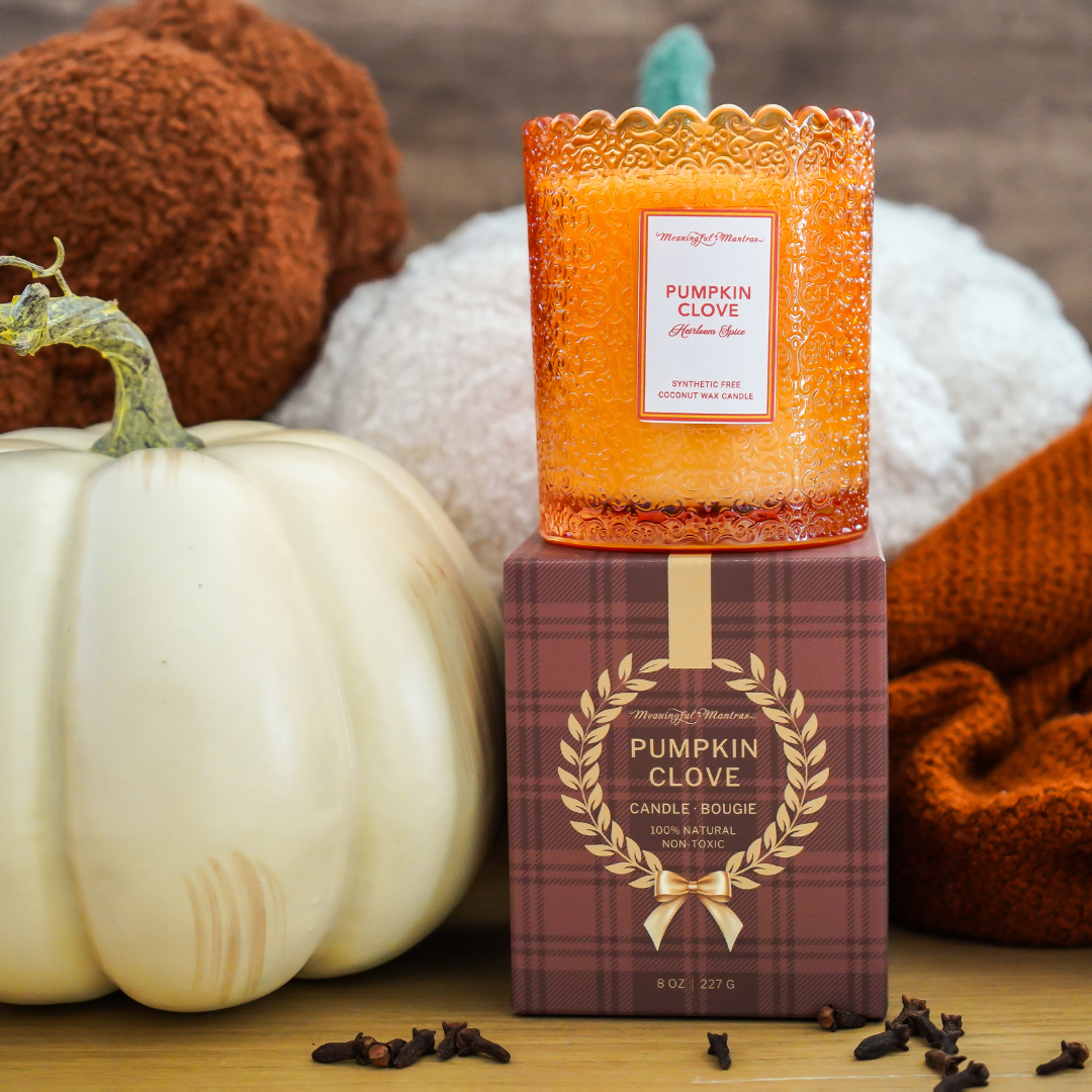 Pumpkin Clove Natural Candle 8oz Kaia Collection