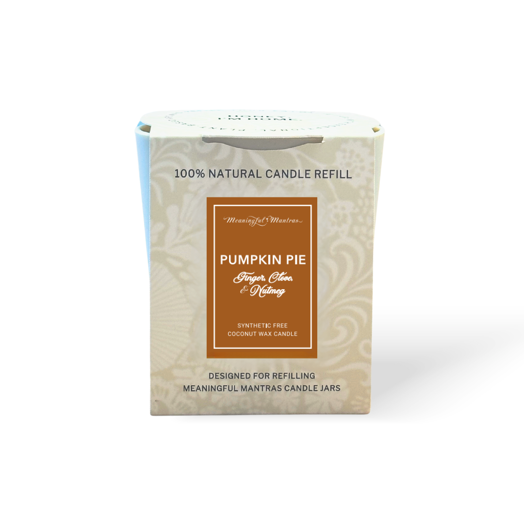 Pumpkin Pie Natural Candle 8oz Kaia Collection Refill