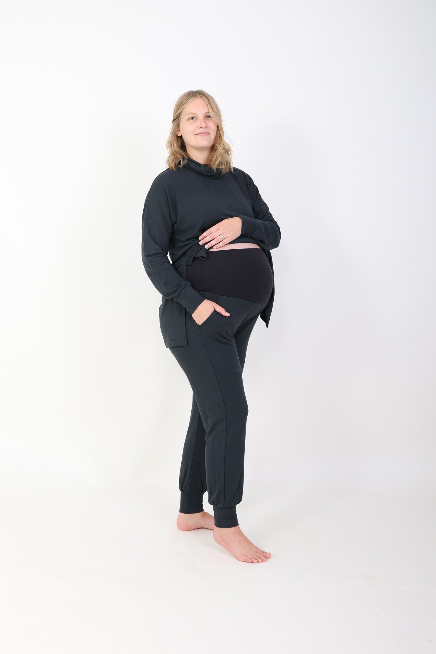RUBY || MODAL SPANDEX MATERNITY LOUNGEWEAR JOGGER