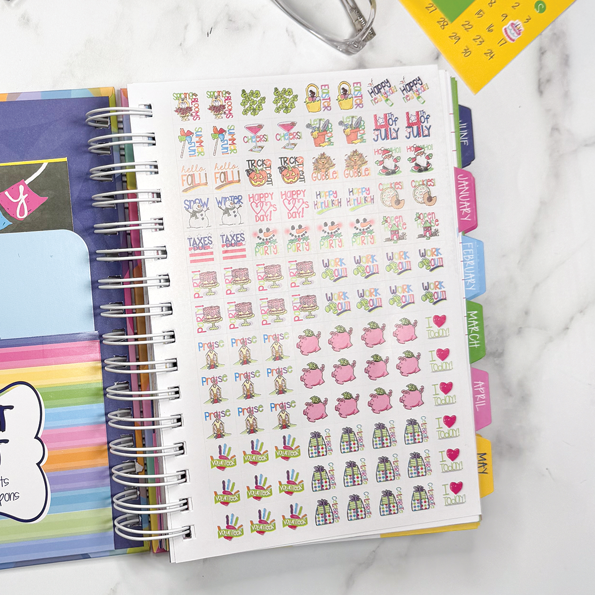 NEW! 2027-2028 Reminder Binder® 24-Month Planner | January 2027 - December 2028