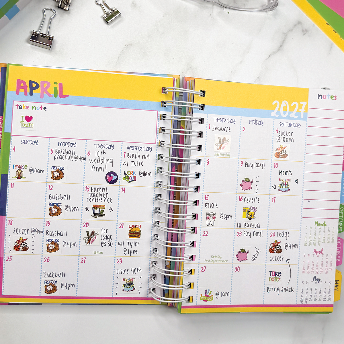 NEW! Dream Gift Bundle | 2027-28 Reminder Binder® Planner, Gratitude Journal & Budget Binder