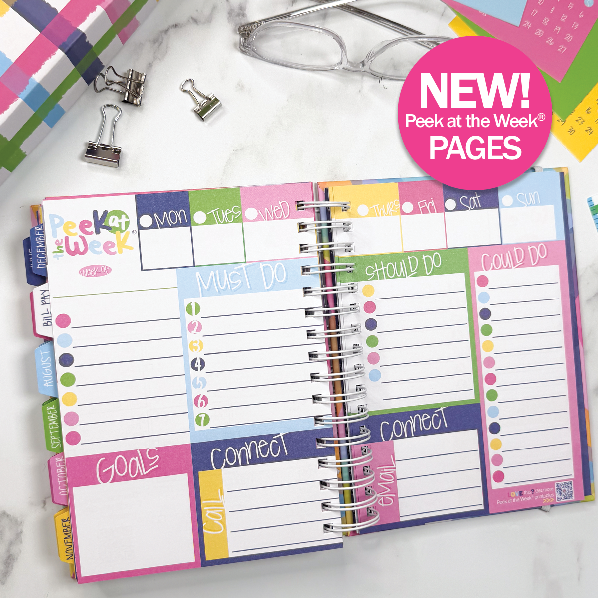 NEW! 2027-2028 Reminder Binder® 24-Month Planner | January 2027 - December 2028
