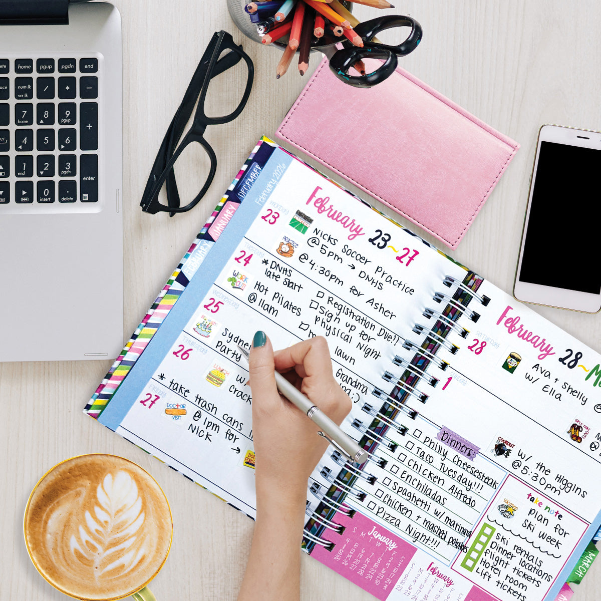 NEW! 2027-2028 Reminder Binder® 24-Month Planner | January 2027 - December 2028