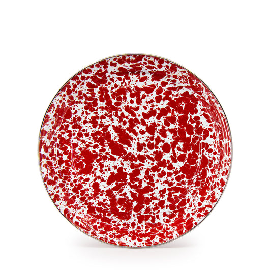 Red Swirl Small Saute Pan