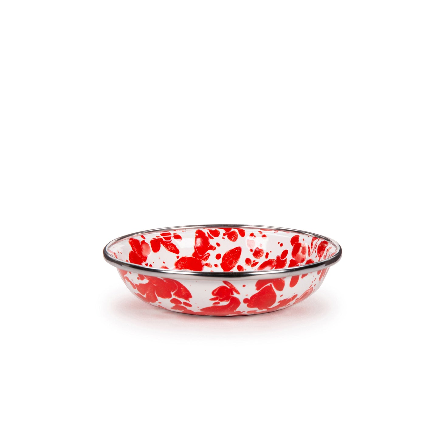 Red Swirl Tasting Dishes - Set of 6