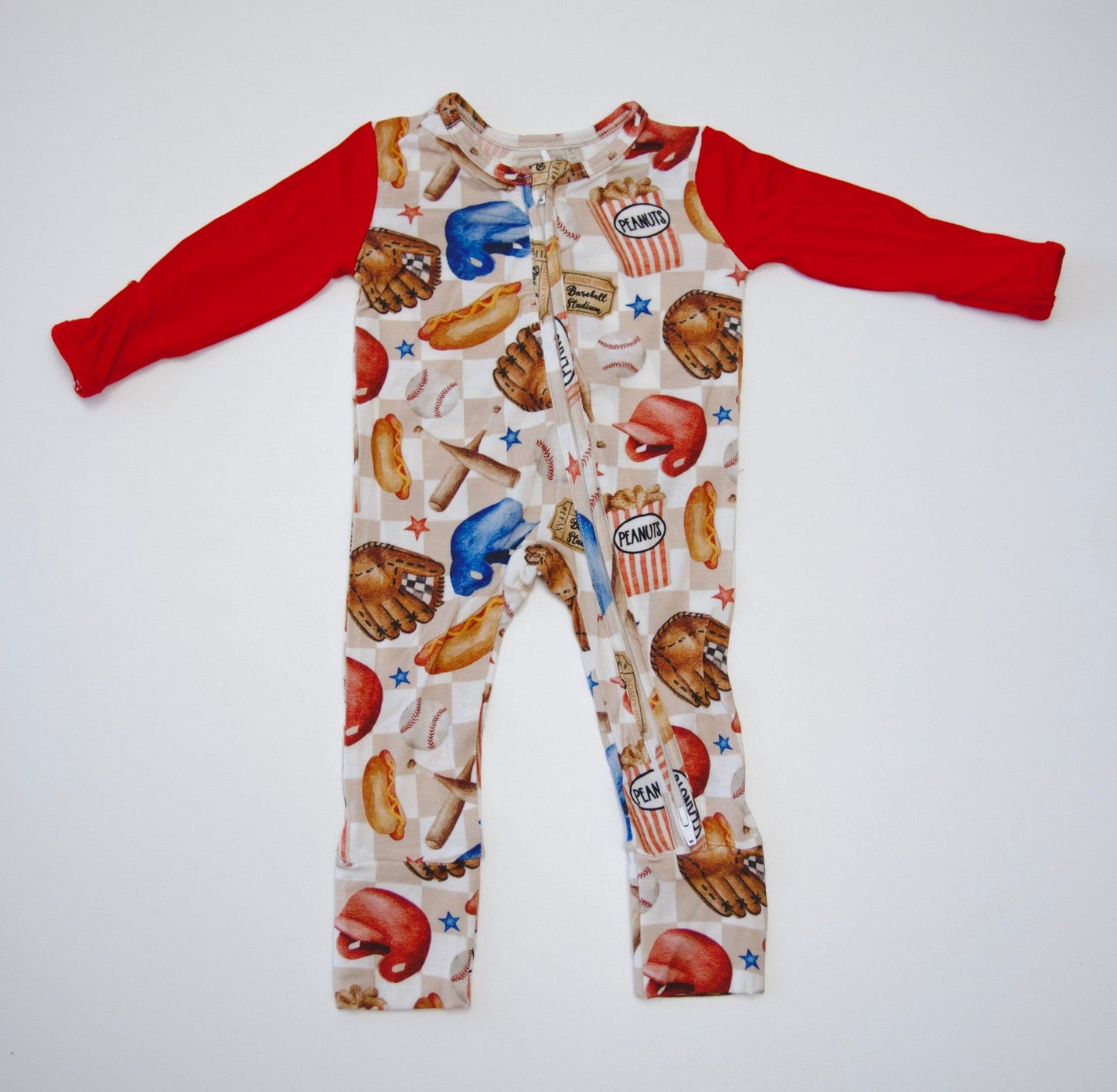 Little Slugger | Two-Way Zip Footie