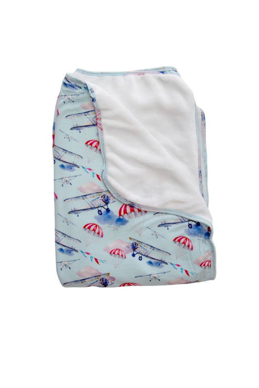 Aviator | Plush Swaddle Blanket