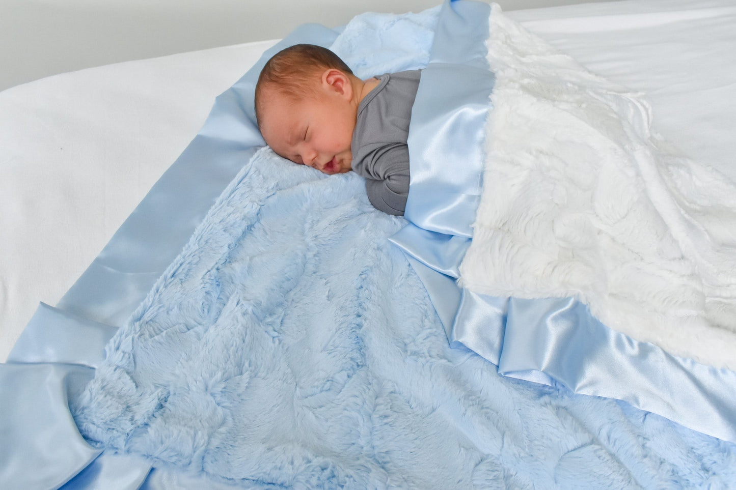Classic Baby Blue Blanket