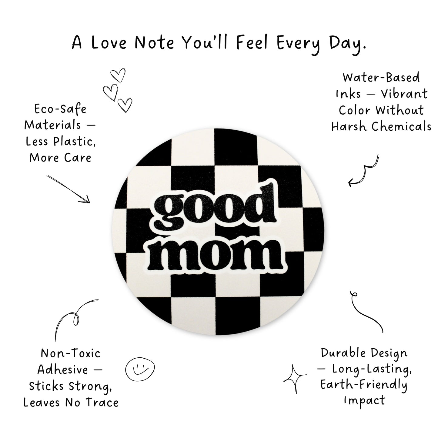 Raising Mama Affirmation Sticker Pack (4)