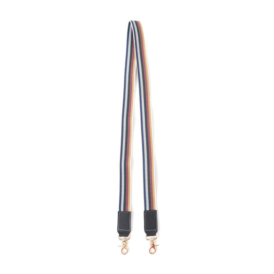 Millingston Canvas Accessory Strap In Blue and Red