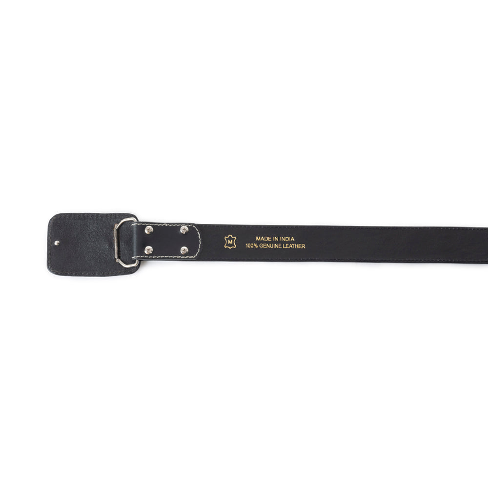 Desert Silver Moon Women's Belt In Black