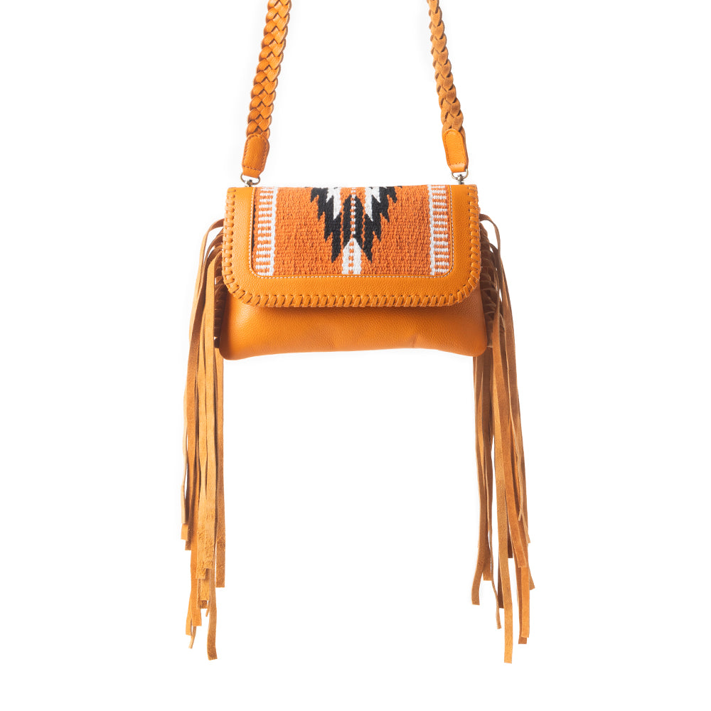Mesa WingTrail Crossbody Bag in Amber Tan