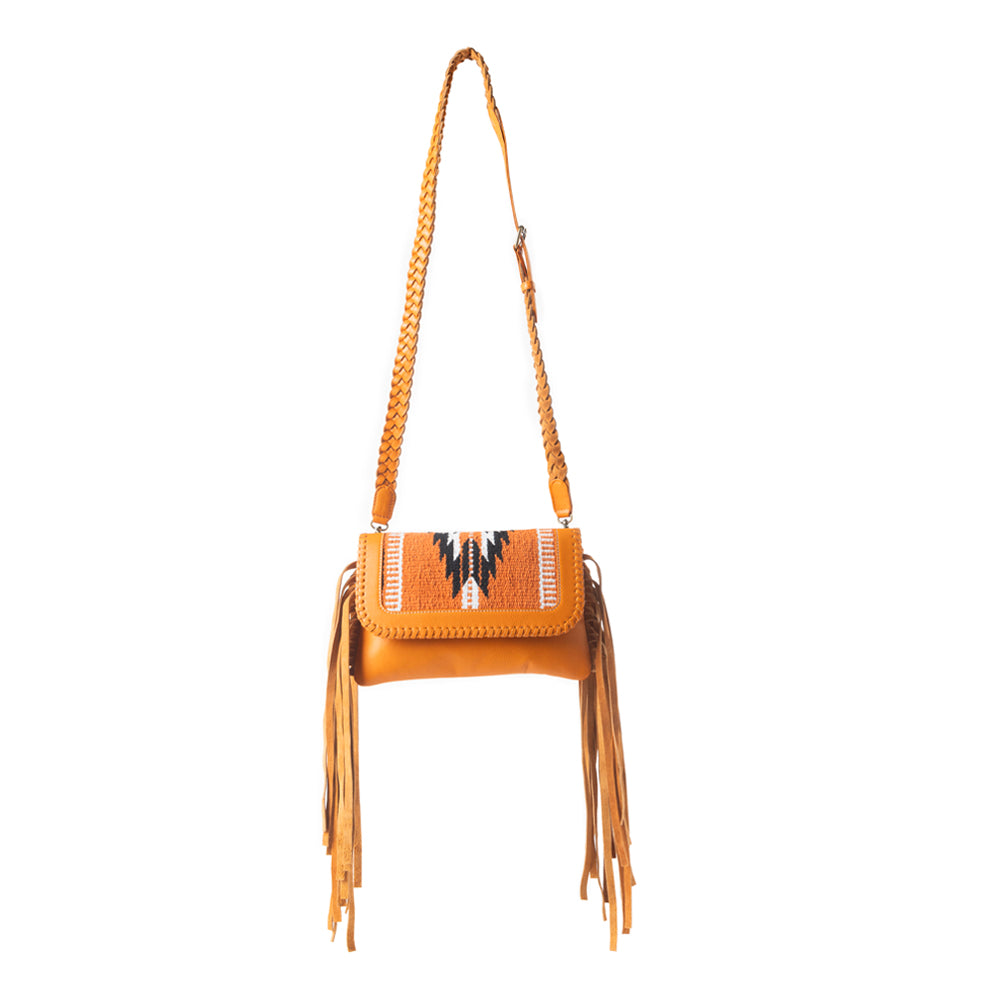 Mesa WingTrail Crossbody Bag in Amber Tan