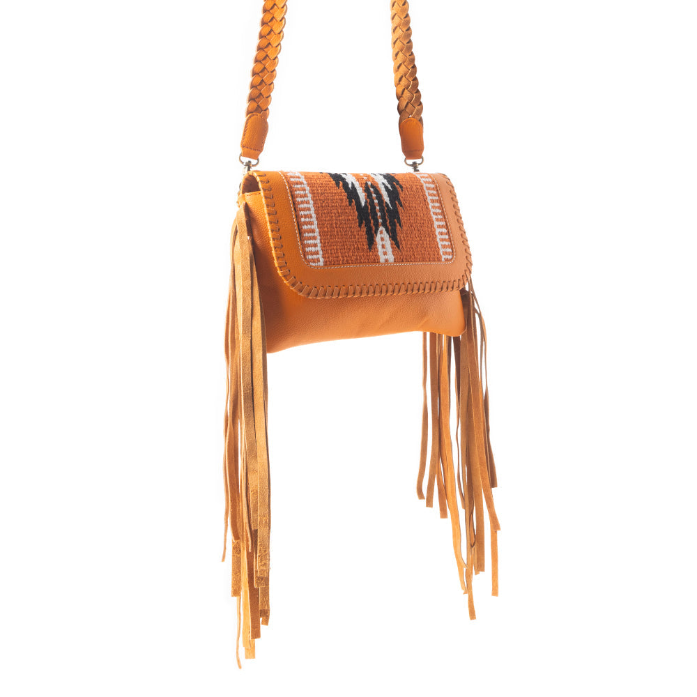 Mesa WingTrail Crossbody Bag in Amber Tan
