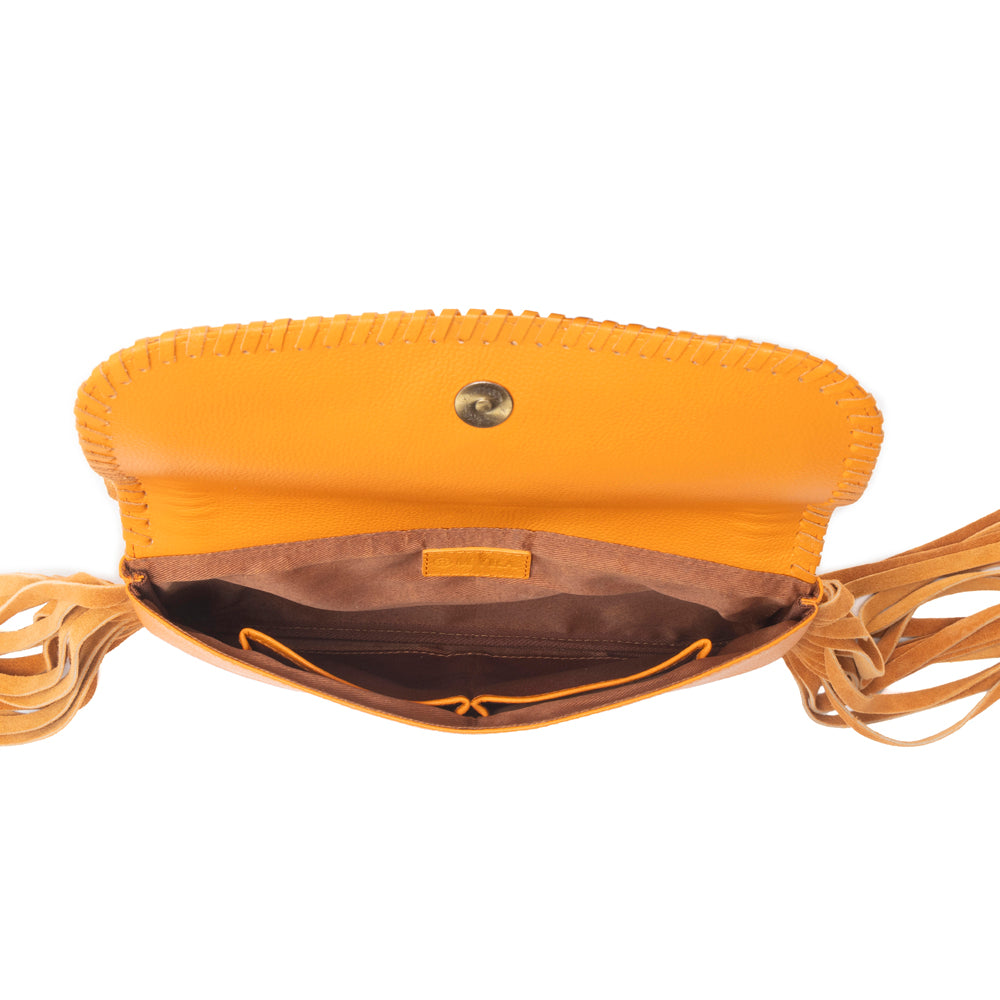 Mesa WingTrail Crossbody Bag in Amber Tan