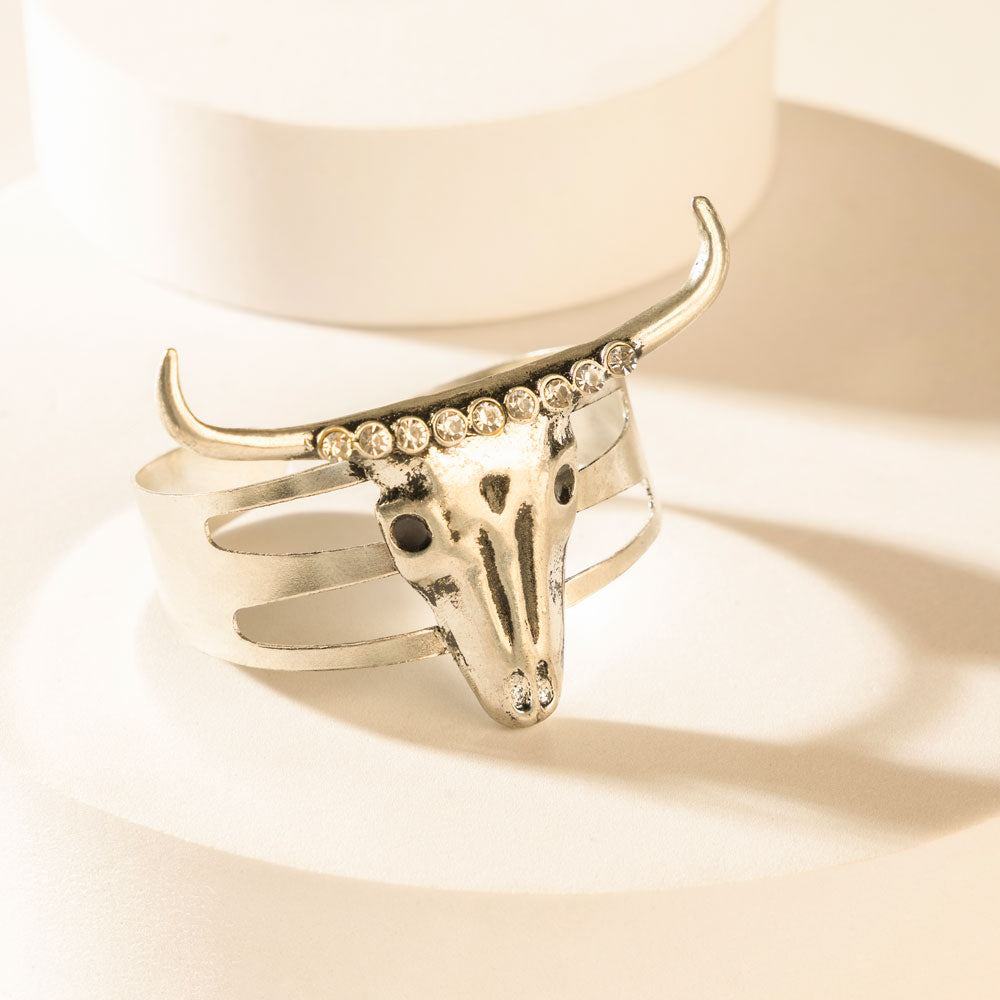 Dust & Diamonds Bracelet in Crystal Silver