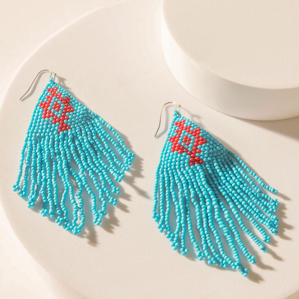 Myra Mesa Crossroads Earrings in Electric Blue