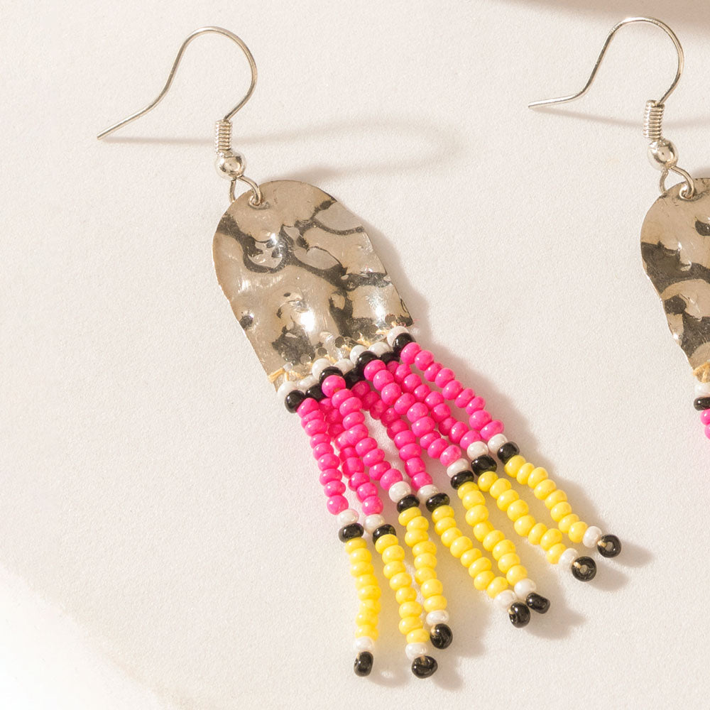 Myra Wild Vaquero Earrings in Rodeo Pink