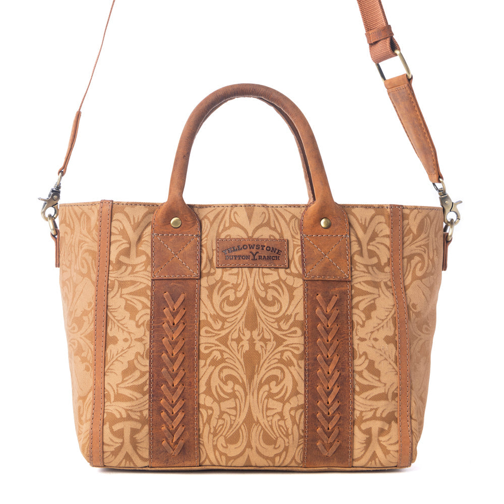 Yellowstone Valley Mini CrossBody Bag in Amber