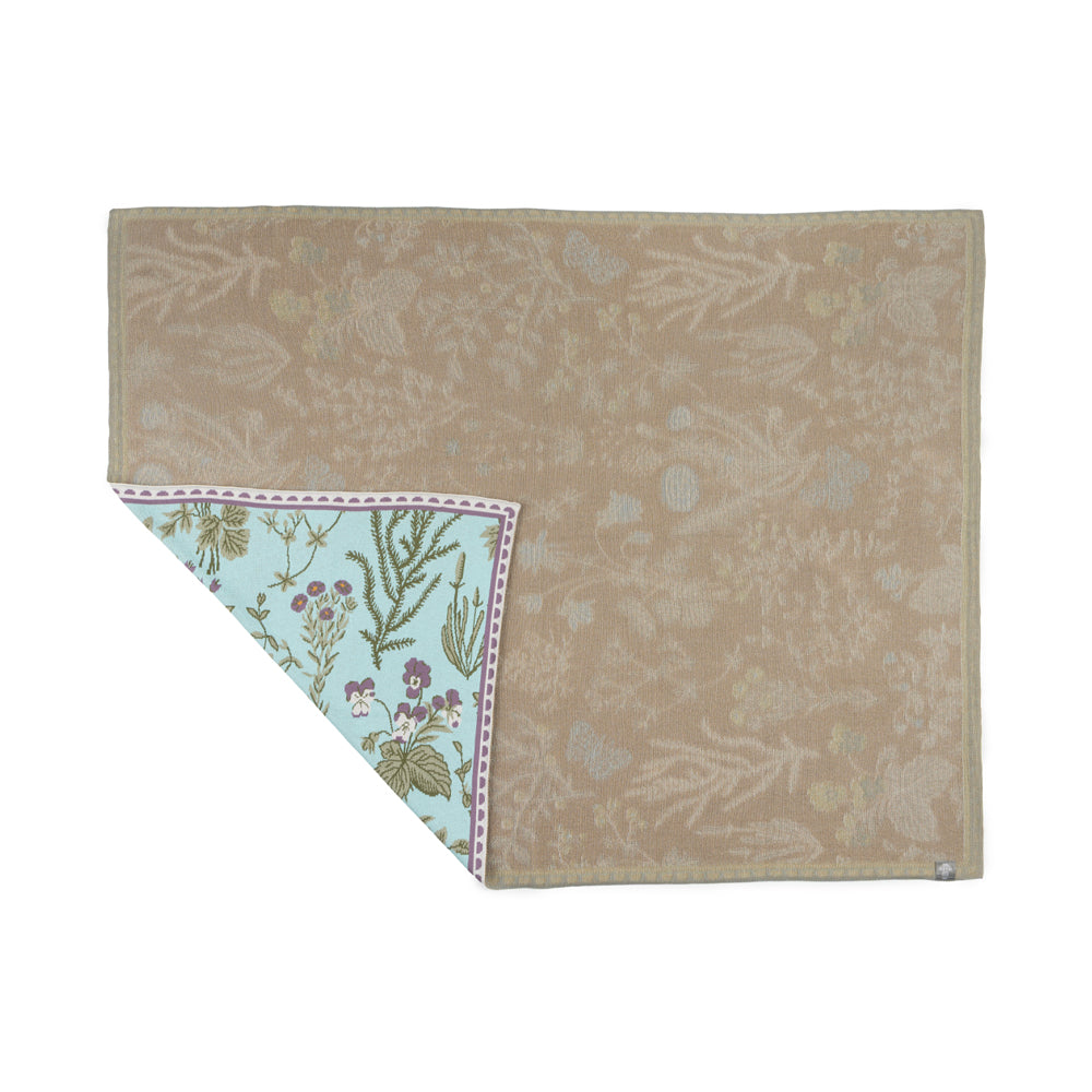 Myra Western Skies Meadow Throw in Mesa Aqua