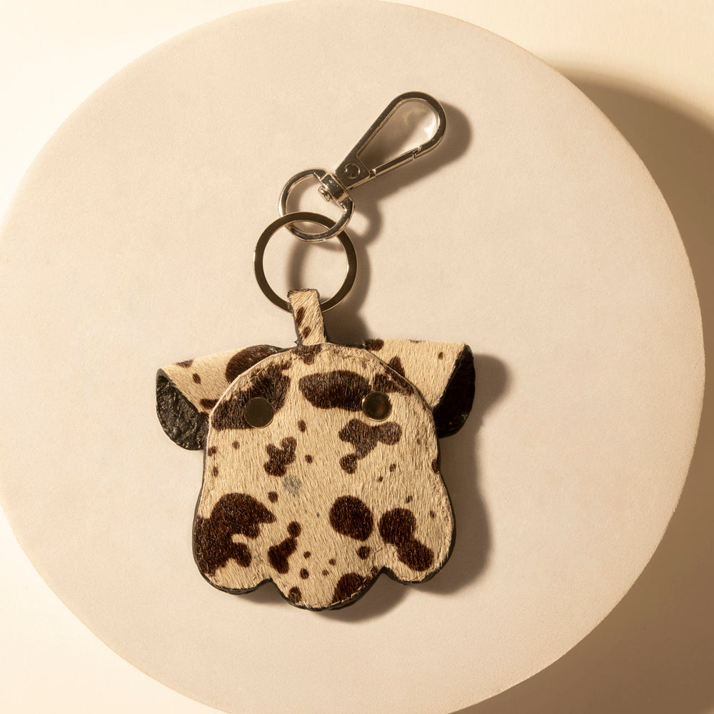 Myra Dustpaw Hide Keychain in Desert Hide Mix