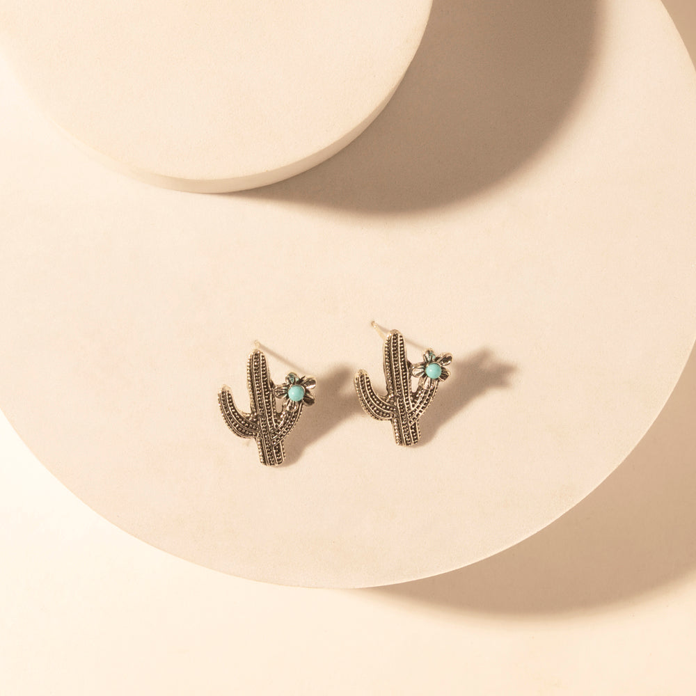 Myra Sonoran Stud Set in with turquoise detail in premium style