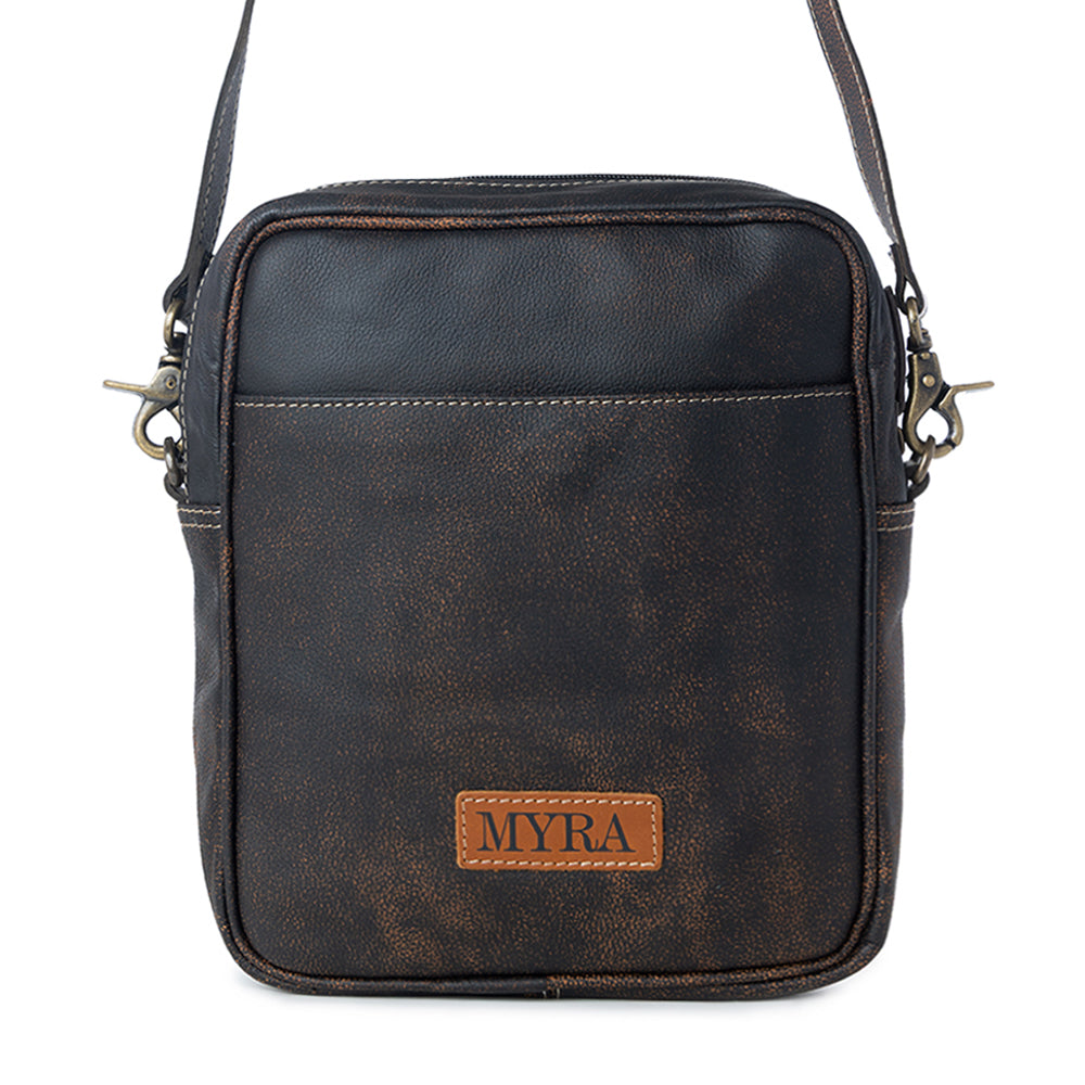 Silver Mine Leather & Hairon Bag