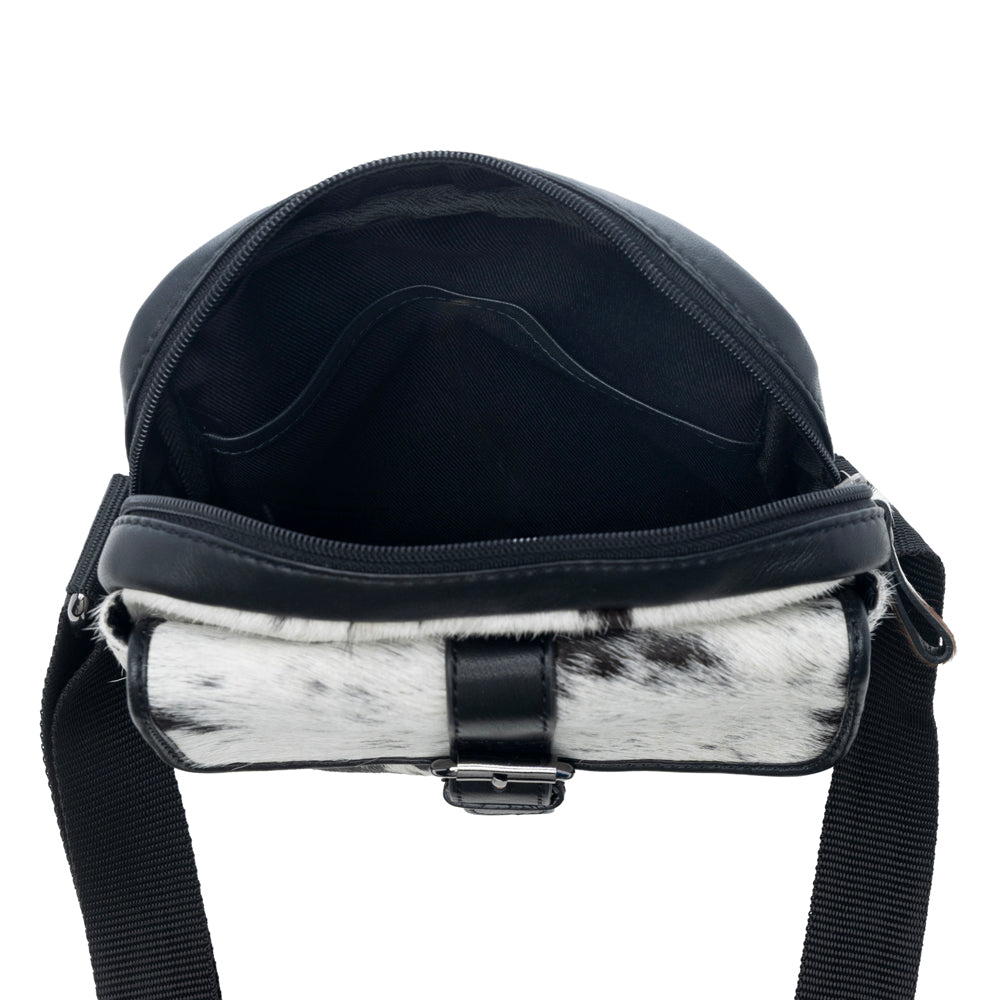 Carlisle Bluff Leather & Hairon Bag