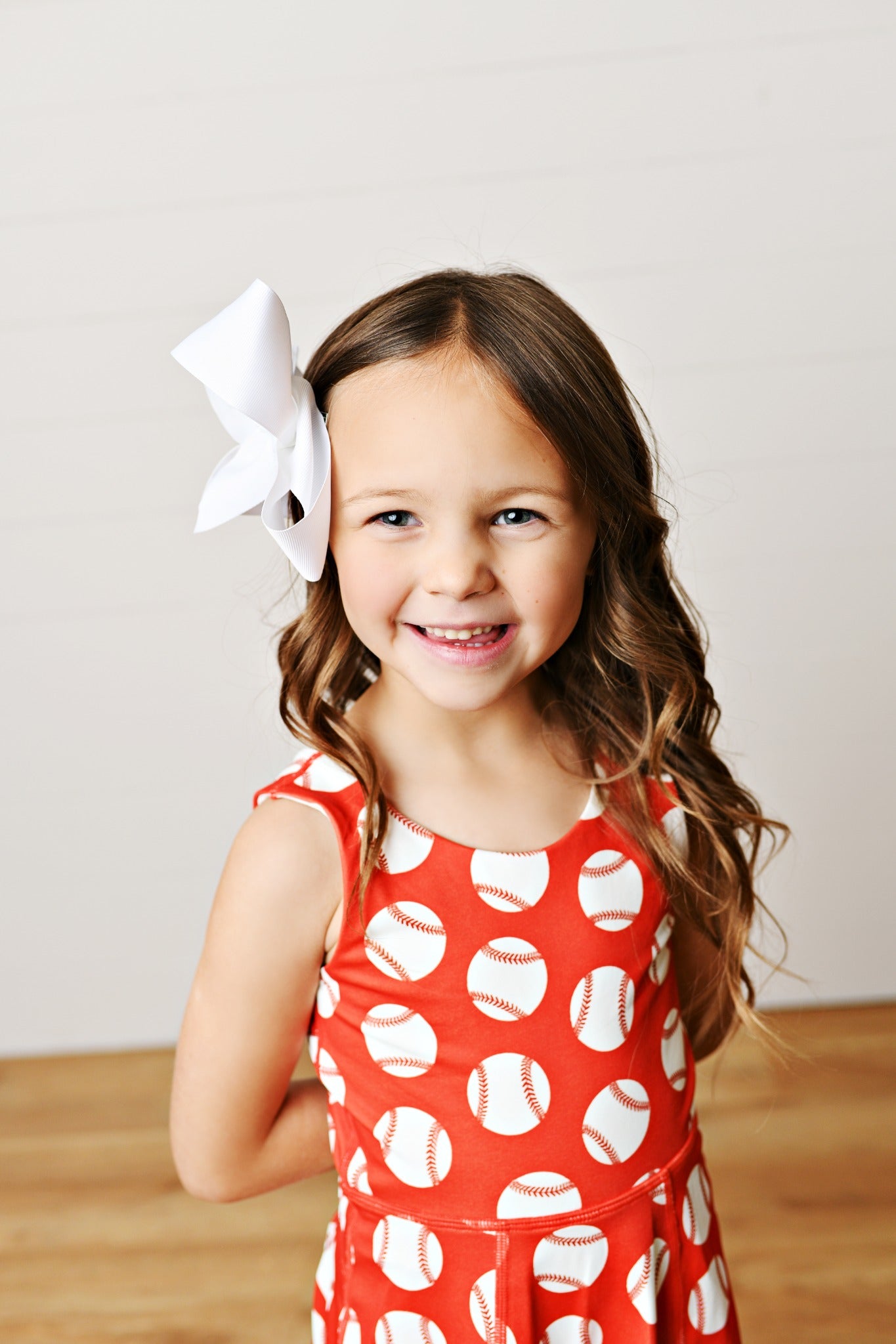 Girls Baseball Athletic Twirl Dress | Built-In Shorts | Bossier City, LA