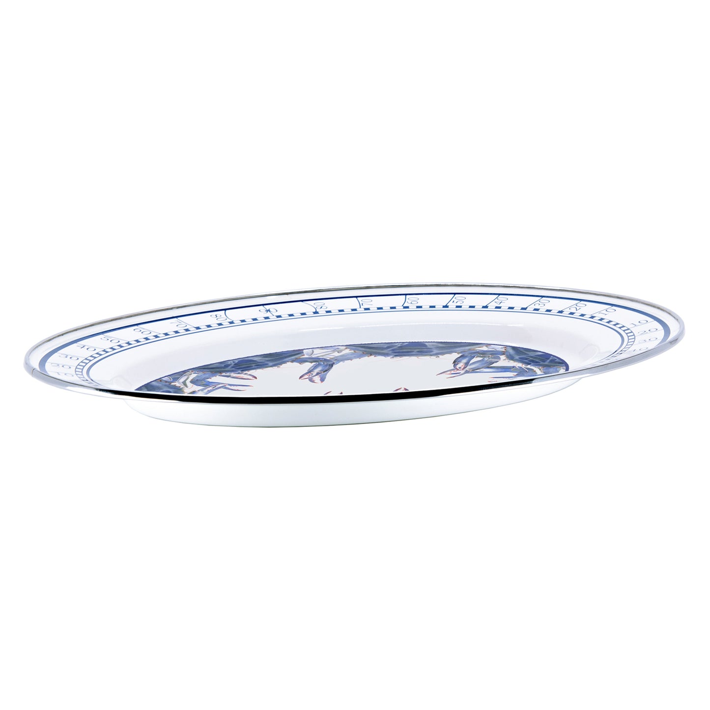 Blue Crab Oval Platter