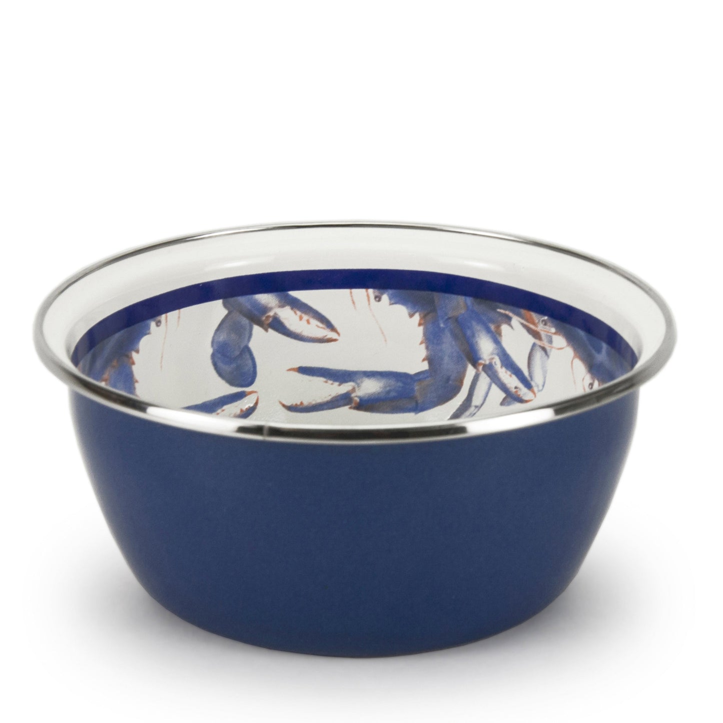 Blue Crab Salad Bowls - Set of 4