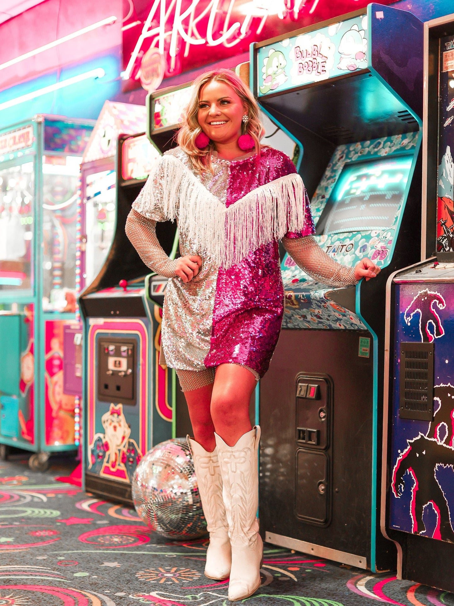 Rodeo-Ready Western Fringe Dress