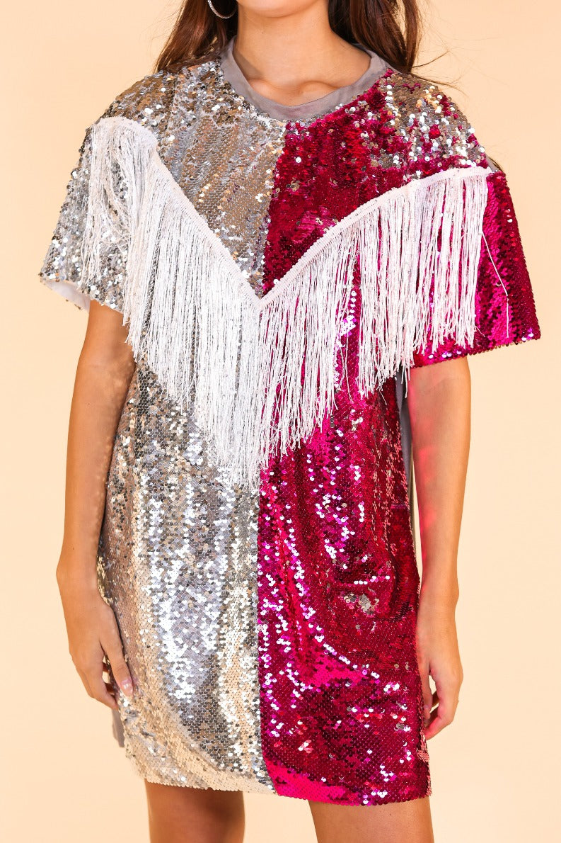Rodeo-Ready Western Fringe Dress